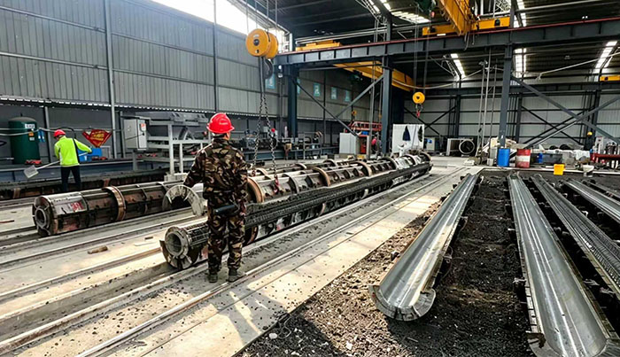 科尼樂(lè)60m3/h 成套預(yù)制混凝土攪拌站 — 專為C60電線桿生產(chǎn)打造