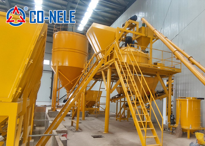科尼樂CMPS250 + CMP1500行星式混凝土攪拌機(jī)：專為 Besser 磚塊生產(chǎn)線精準(zhǔn)匹配